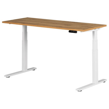 Electric Adjustable Height Standing Desk  Ezra South Shore