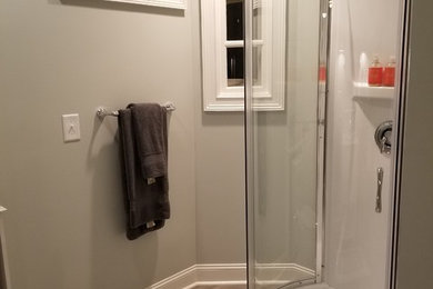 Bathroom - coastal bathroom idea in Raleigh