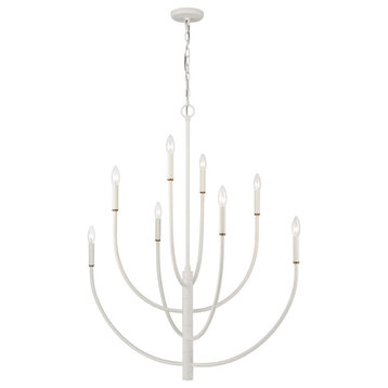 Continuance 36'' Wide 8-Light Chandelier White Coral