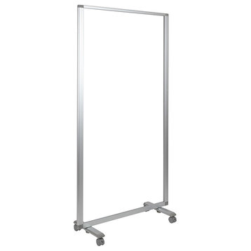 Flash Furniture 72"x 36" Acrylic Mobile Partition