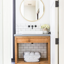 Farmhouse guest bath