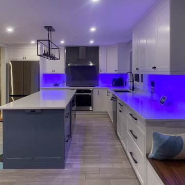 Open Floor Kitchen Remodel, Manchester CT