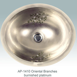 Hand Painted Undermounts by Atlantis Porcelain - Products