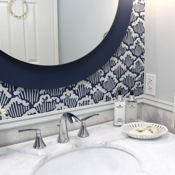 Sweet Blue Powder Room