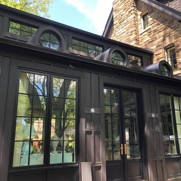 Siding Installation - James Hardie Board and Batten in Midnight Black