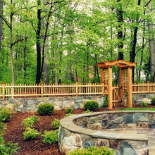 Pottersville River house Fence