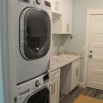 Functional and Bright Laundry Room