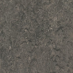 Forbo - Forbo Marmoleum Modular, Graphite - T3048, 10" x 10" - Flooring