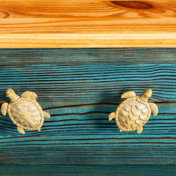 Turtle Bay Resin Art Coffee Table
