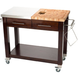 Transitional Kitchen Islands And Kitchen Carts by Chris & Chris