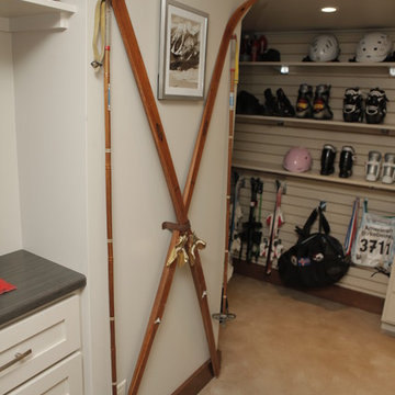 Mid-Century Modern Renovation - Ski Closet
