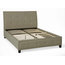 Wesley Upholstered Bedstead, Mink, UK Super King