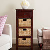 Louise Drawer Side Table, Cherry