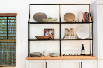 Mid-sized transitional kitchen photo in Austin