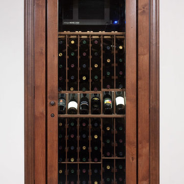 Wine Closet Cabinets - Replace Unused Closets with Wine Storage