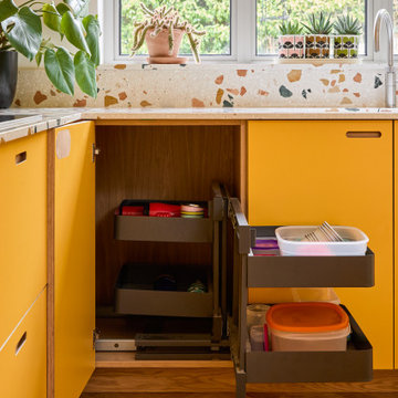 Sunshine Yellow Kitchen