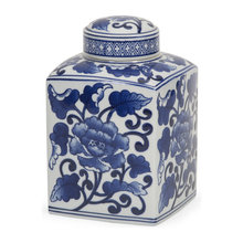 Blue and White