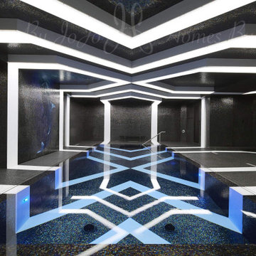 Indoor Ultra-Modern Pool Luxury