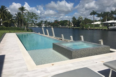 This is an example of a pool in Miami.