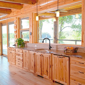 Lake Delton, WI project by Wisconsin Log Homes - www.wisconsinloghomes.com