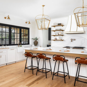 Kitchen at 6015 Lansing by Pike Properties - Charlotte Custom Home Builder