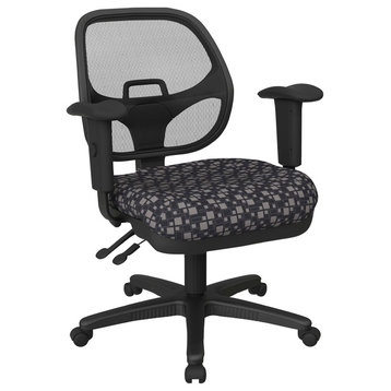 Ergonomic Task Chair With ProGrid Back, City Park Steely