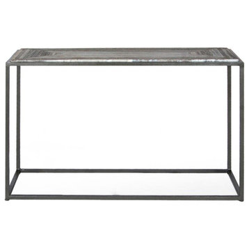 Winslow Marble Console Table,Grey