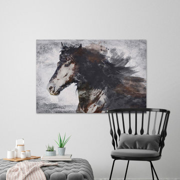 "Equine Beauty" Painting Print on Wrapped Canvas