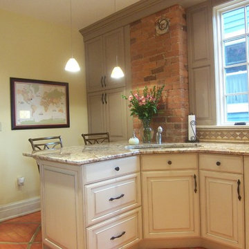 Shabby Chic Kitchen Remodel in Hyde Park, OH