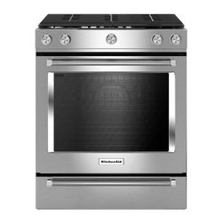 KitchenAid - KitchenAid 30" Gas Convection Range, Stainless Steel - Gas Ranges And Electric Ranges