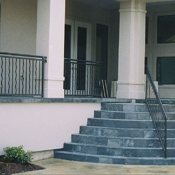 Exterior Iron Hand Rail