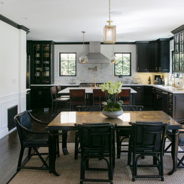 Open Kitchen and Dining Area with Natural Light