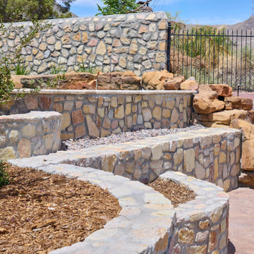 Hillside Backyard Renovation El Paso