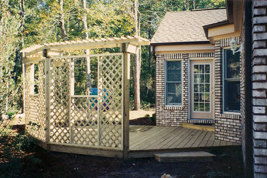 Elegant patio photo in Houston