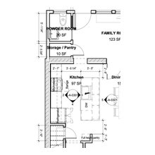 Kitchen cabinets