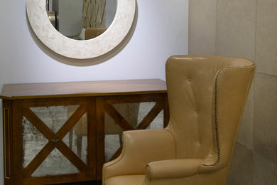Entryway - contemporary entryway idea in New York