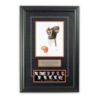 NFL Cleveland Browns 2000 uniform original art – Heritage Sports Art