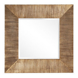 Square Reflection Wall Mirror - Wall Mirrors