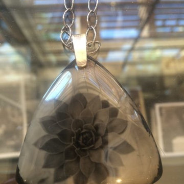 The Flower Necklace by Angie Pember Brockey