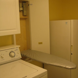 Built-In Ironing Board - Storage And Organization