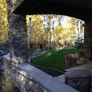 Aspen Estates Waterfall & Patio