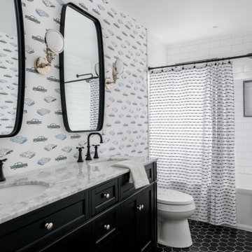 Wallpaper Dreams: Full Remodel and Addition, Westfield, NJ