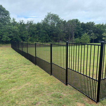 WROUGHT IRON FENCE - POTTSBORO, TX