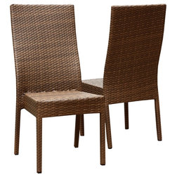 Tropical Outdoor Dining Chairs by Abbyson Home