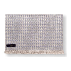 Nida Pebble Grey Linen Throw - Throws