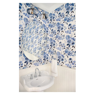 Gables Spanish Project - Transitional - Powder Room - Miami - by ...