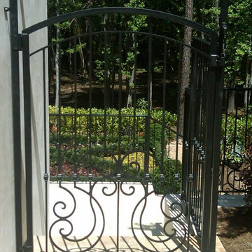 Wrought Iron garden gates