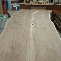 Amazing Walnut Table Top (progress shot) - Furniture