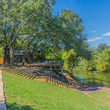 The Grove Round Rock Deck (TimberTech)