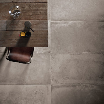 Concrete effect tiles - Backstage